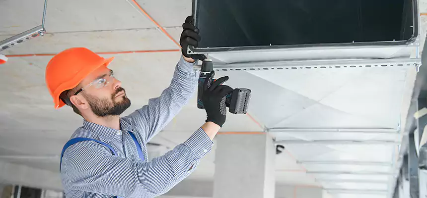 Roof Cap & Exterior Hood Lint Buildup Removal – Moline