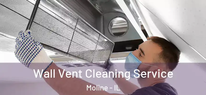 Wall Vent Cleaning Service Moline - IL